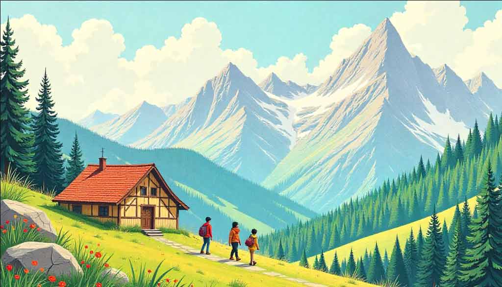 Keindahan Pegunungan Alpen di Eropa yang Menakjubkan